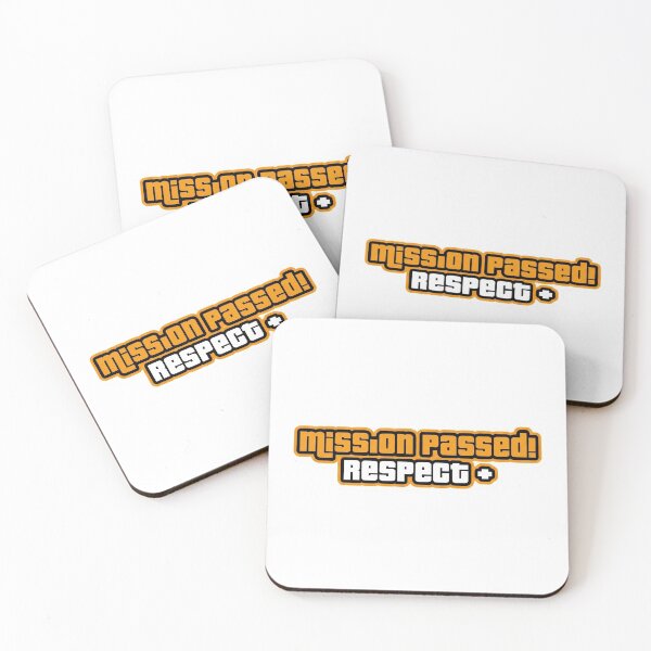 Item preview, Mission Passed Respect Plus Gaming Meme Sticker designed and sold by Focus-Point.