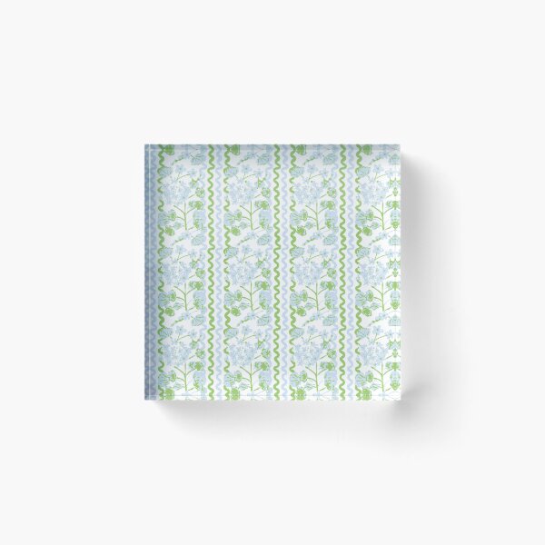 Item preview, Bluebell Garden Stripes designed and sold by Sweet Lemon.