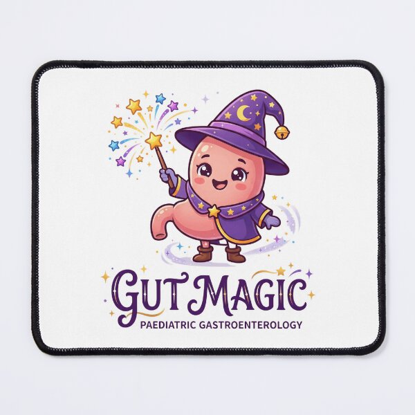 Item preview, Copy of Gut Magic Wizard Stomach - Cute Gastro Pediatric Clinic Art designed and sold by fit-and-fine26.