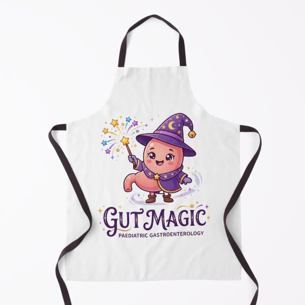 Item preview, Copy of Gut Magic Wizard Stomach - Cute Gastro Pediatric Clinic Art designed and sold by fit-and-fine26.