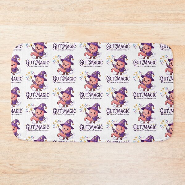Item preview, Copy of Gut Magic Wizard Stomach - Cute Gastro Pediatric Clinic Art designed and sold by fit-and-fine26.