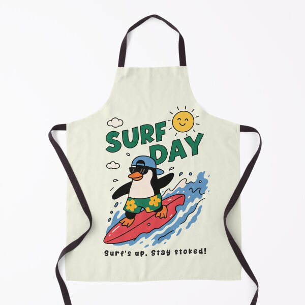 Item preview, Funny Penguin Surfing Surf Day Beach Summer Boys Girls Kids designed and sold by rafaeltto.