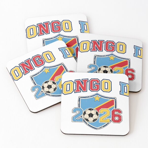 Item preview, Congo DR 2026 World Soccer Retro Crest designed and sold by Saq2000.