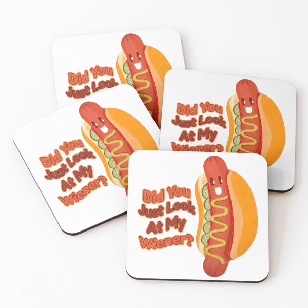 Item preview, Did You Just Look At My Wiener? Funny Hot Dog Pun Humor designed and sold by RetroMini2026.