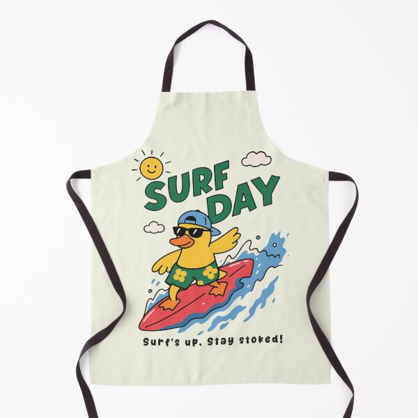 Item preview, Funny Yellow Duck Surfing Surf Day Beach Summer Boys Girls Kids designed and sold by rafaeltto.