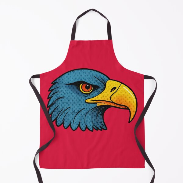 Item preview, Mod Nature Art No.12: Retro Pop Art Eagle Head designed and sold by NO BEAVER NO PUNK.