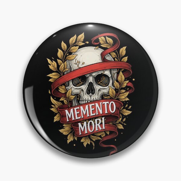 Item preview,  Memento Mori Skull in Gold Foliage designed and sold by nuel-art.