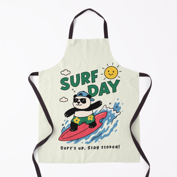 Item preview, Funny Panda Surfing Surf Day Beach Summer Boys Girls Kids designed and sold by rafaeltto.