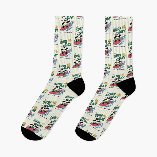 Item preview, Funny Panda Surfing Surf Day Beach Summer Boys Girls Kids designed and sold by rafaeltto.