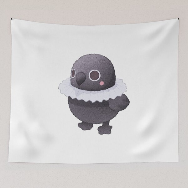 Item preview, Love and deepspace Sylus grumpy crow plushie  designed and sold by Planetkaz.