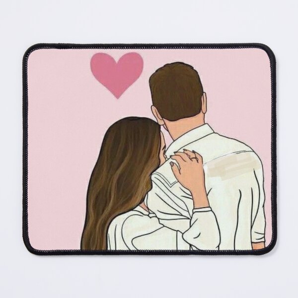 Item preview, Forever Together Couple Art designed and sold by     Pink Chaos Club.
