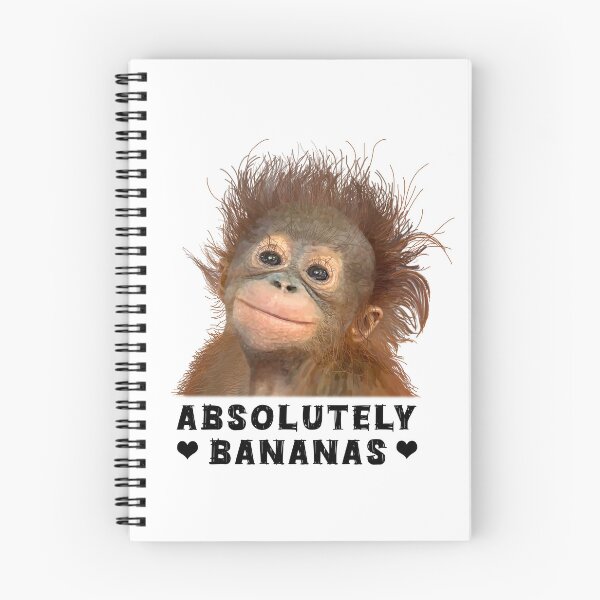 Item preview, Baby Orangutan Gunung International Animal Rescue Absolutely Bananas. All proceeds from this sale go to animal charities and rescues designed and sold by AnimalFriends1.