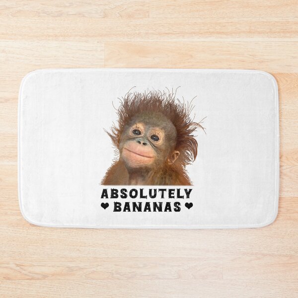 Item preview, Baby Orangutan Gunung International Animal Rescue Absolutely Bananas. All proceeds from this sale go to animal charities and rescues designed and sold by AnimalFriends1.