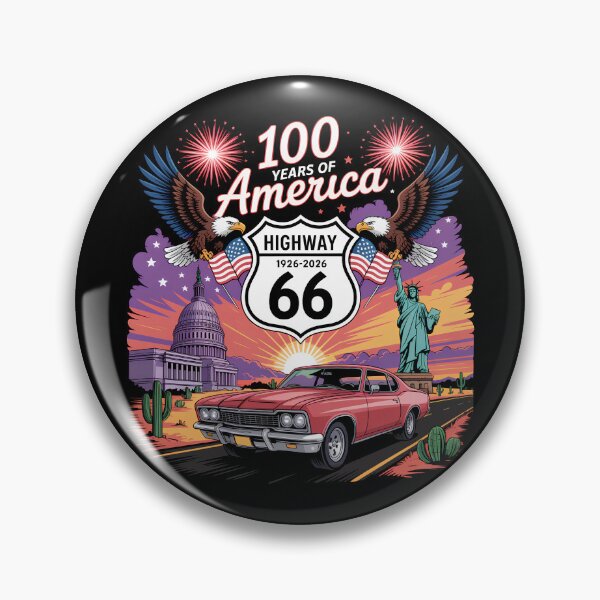 Item preview, Highway 66 Centennial Car Anniversary 100 Years 1926-2026 designed and sold by SEBANOX.