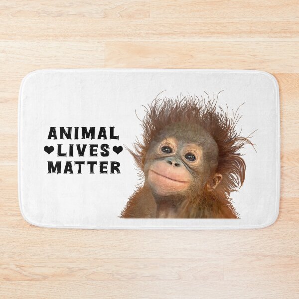 Item preview, Baby Orangutan Animal Lives Matter All proceeds from this sale go to animal charities and rescues designed and sold by AnimalFriends1.