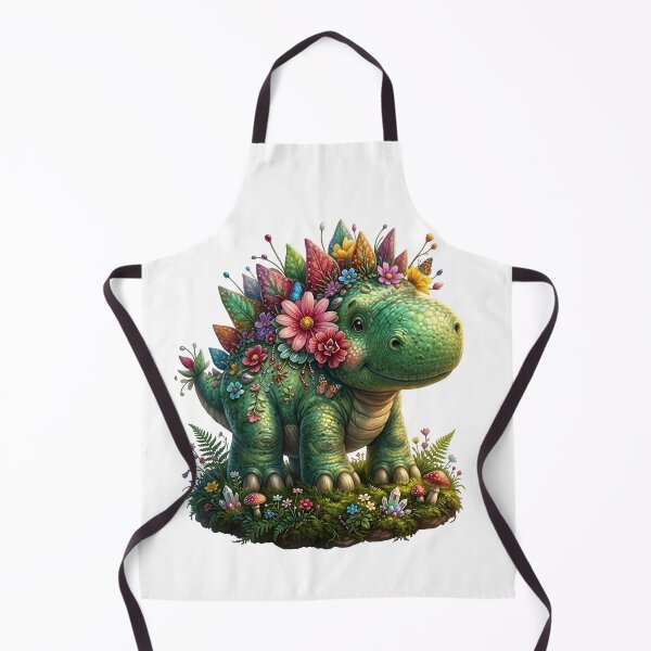 Item preview, Cottagecore Flower Crown Cute Dinosaur designed and sold by Sovereign Supply Co..