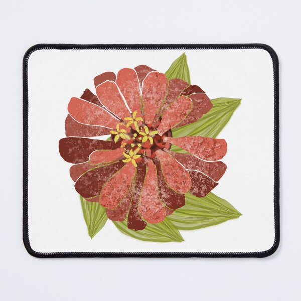 Item preview, Zinnia Garden Flower, Study Botanical From my Mom's Garden designed and sold by altastudio.