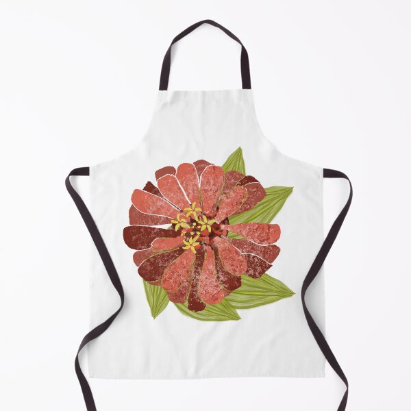 Item preview, Zinnia Garden Flower, Study Botanical From my Mom's Garden designed and sold by altastudio.