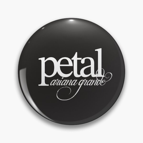 Item preview, petal ariana grande title logo designed and sold by supernaturart.