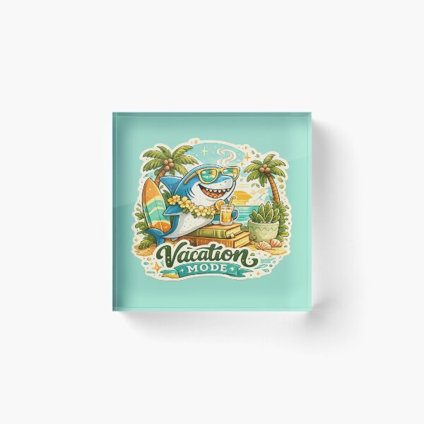 Item preview, Shark Week Vacation Mode designed and sold by 0606PM.