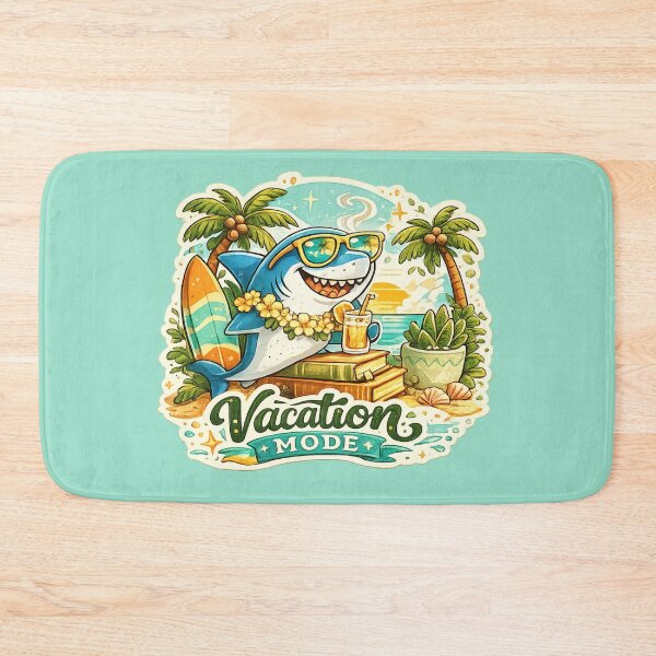 Item preview, Shark Week Vacation Mode designed and sold by 0606PM.