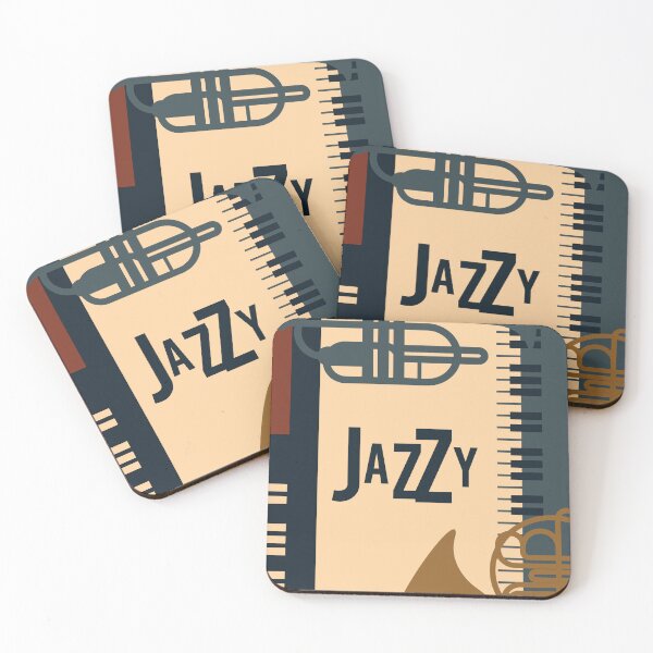 Item preview, Retro Jazz Art, Minimalist Brass Instruments designed and sold by Studio pod Burom.