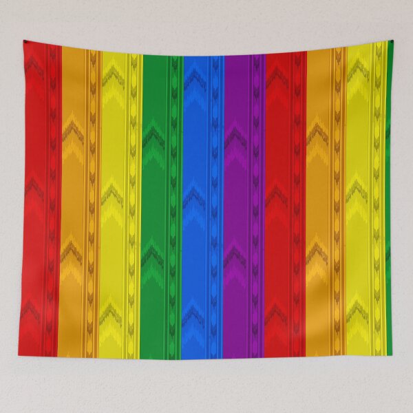 Item preview, Backrooms Pride Flag Wallpaper designed and sold by simdragonart.