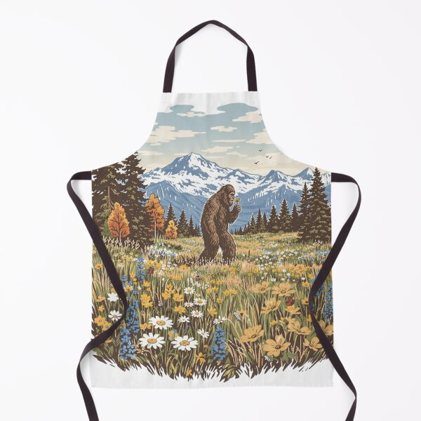 Item preview, Vintage Sasquatch, Funny Cryptid designed and sold by toongstudio.