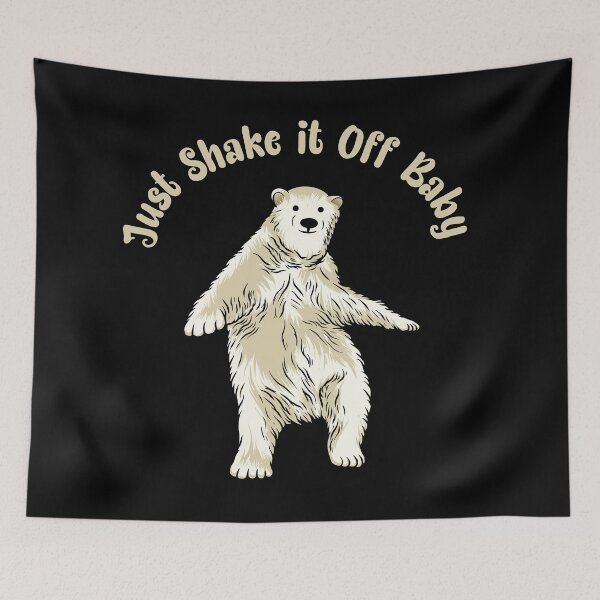 Item preview, Just Shake It Off Baby Bear Graphic designed and sold by UNIGRAPHIX.