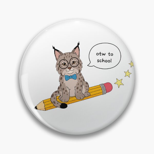 Item preview, Funny Lynx Back To School Pencil Boys Girls Kids designed and sold by FurryHavenPH.