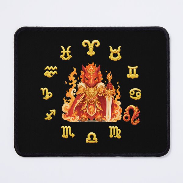 Item preview, Chinese Zodiac & Constellation - Horse & Leo (Cute Version Series) designed and sold by BlackBullWarrior.