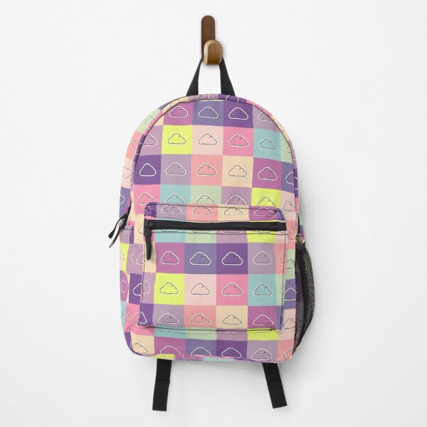Item preview, Purple patchwork with clouds designed and sold by uunaa.