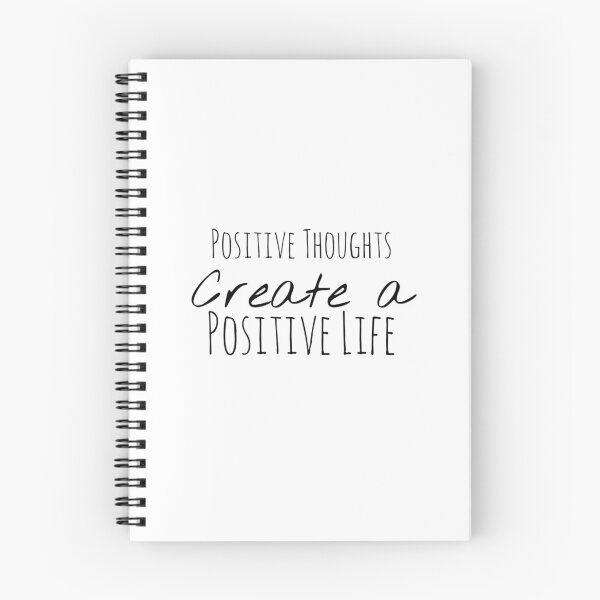 Item preview, Positive Thoughts Create a Positive Life – Mindset Affirmation designed and sold by Camila  Ardila.