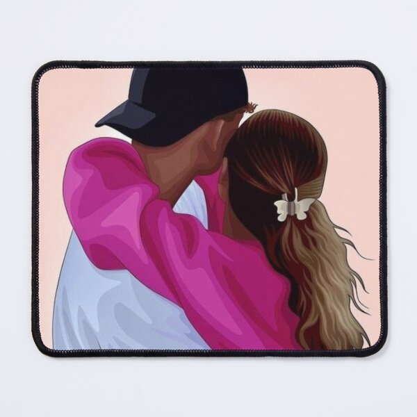 Item preview, Cute Couple Hug Illustration designed and sold by     Pink Chaos Club.