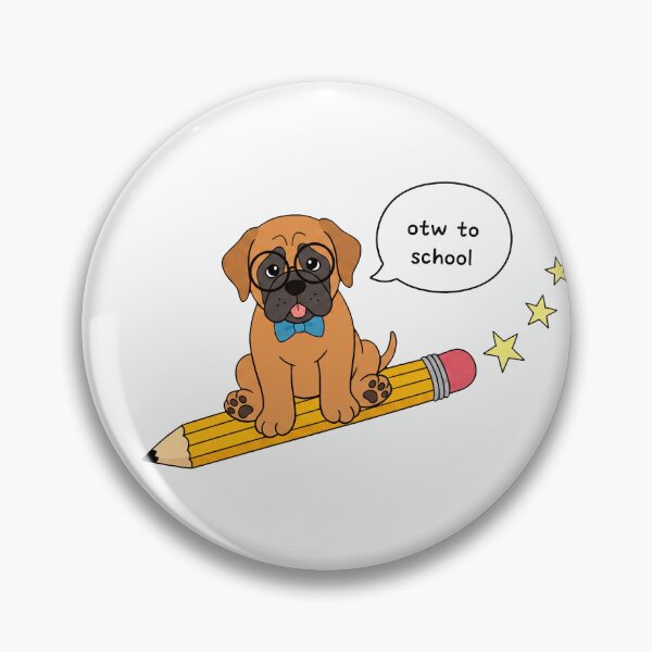 Item preview, Funny Mastiff Back To School Pencil Boys Girls Kids designed and sold by FurryHavenPH.