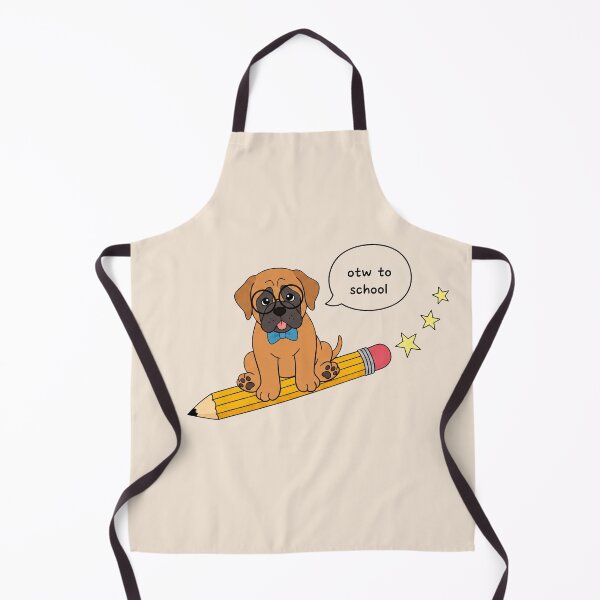 Item preview, Funny Mastiff Back To School Pencil Boys Girls Kids designed and sold by FurryHavenPH.