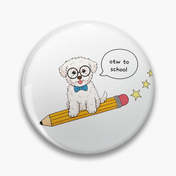 Item preview, Funny Maltipoo Back To School Pencil Boys Girls Kids designed and sold by FurryHavenPH.
