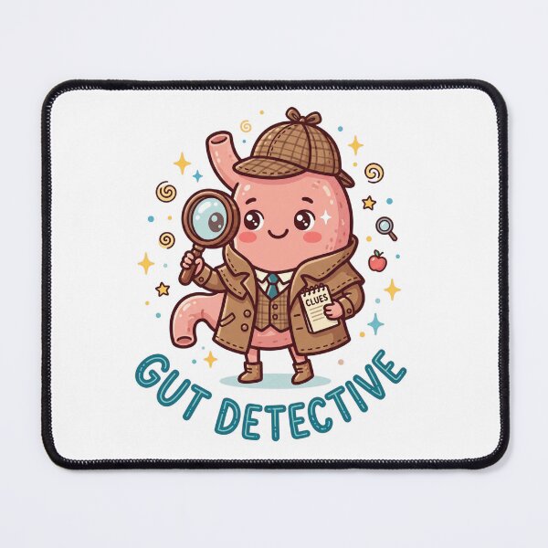 Item preview, Cute Gut Detective Stomach - Funny Gastroenterology Nurse Art designed and sold by fit-and-fine26.