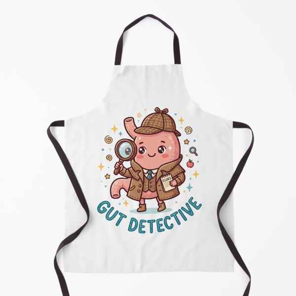 Item preview, Cute Gut Detective Stomach - Funny Gastroenterology Nurse Art designed and sold by fit-and-fine26.