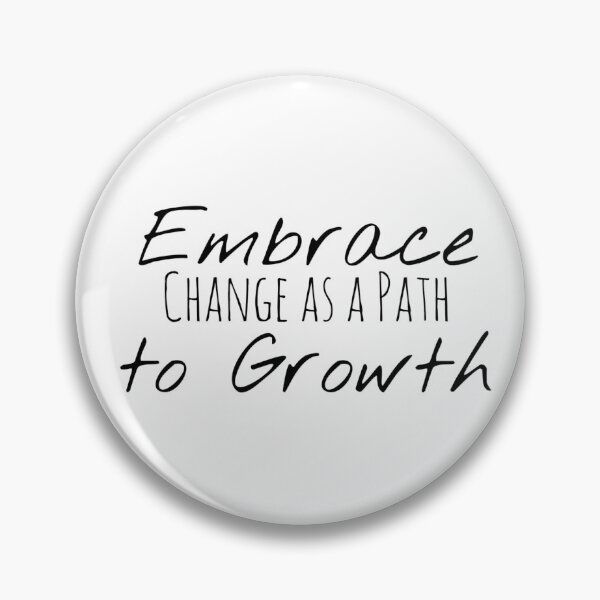 Item preview, Embrace Change as a Path to Growth – Transformation Affirmation designed and sold by Camila  Ardila.