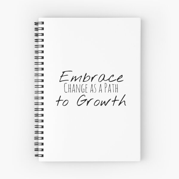 Item preview, Embrace Change as a Path to Growth – Transformation Affirmation designed and sold by Camila  Ardila.