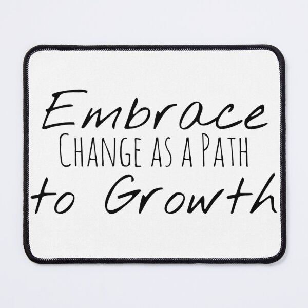 Item preview, Embrace Change as a Path to Growth – Transformation Affirmation designed and sold by Camila  Ardila.