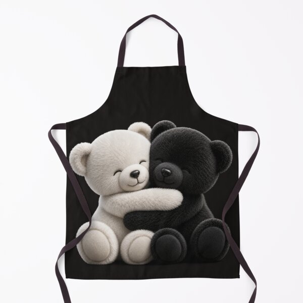 Item preview, Cute Hugging Teddy Bears Illustration designed and sold by AstraDrip Studio.