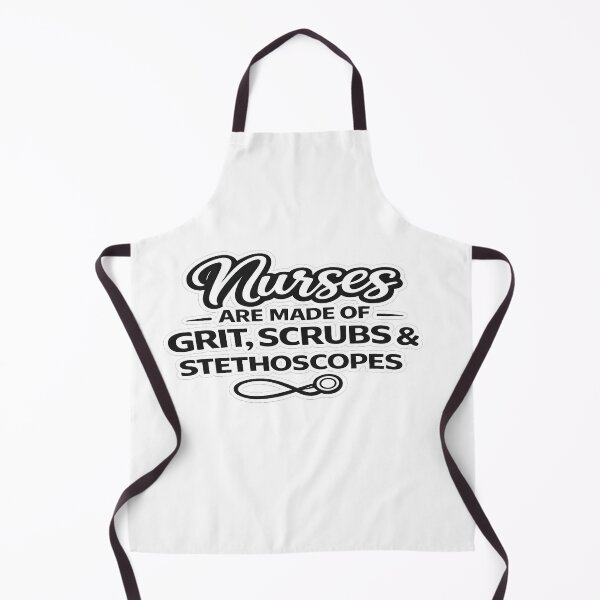 Item preview, Nurses Are Made of Grit Scrubs and Stethoscopes Funny Nurse Gift designed and sold by NurseVibesShop5.