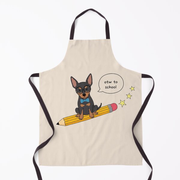 Item preview, Funny Miniature Pinscher Back To School Pencil Boys Girls Kids designed and sold by FurryHavenPH.