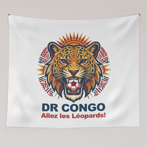 Item preview, World Cup DR Congo Football Leopard designed and sold by MarcV88.