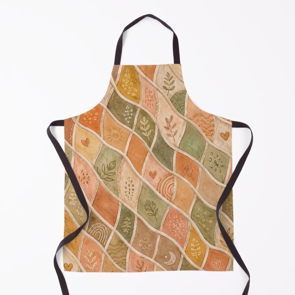 Item preview, Boho Earth Love | Abstract Pastel Botanical Pattern designed and sold by InnerwayStudio.