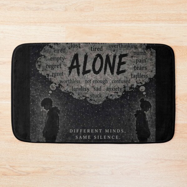 Item preview, ALONE Different Minds |  | Lost In Thoughts designed and sold by NovaInfinityStudio.