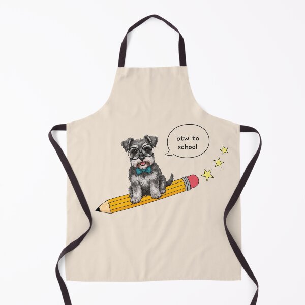 Item preview, Funny Miniature Schnauzer Back To School Pencil Boys Girls Kids designed and sold by FurryHavenPH.