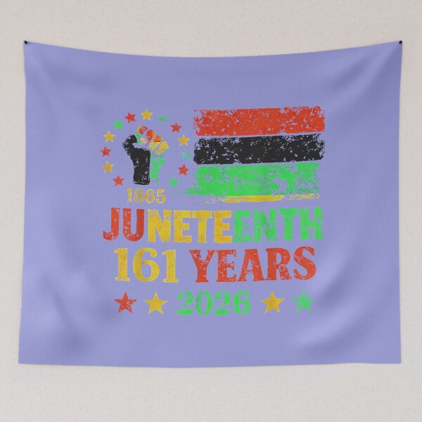 Item preview, Juneteenth 2026 161 Years Freedom Black History African designed and sold by LizzelFanArt.